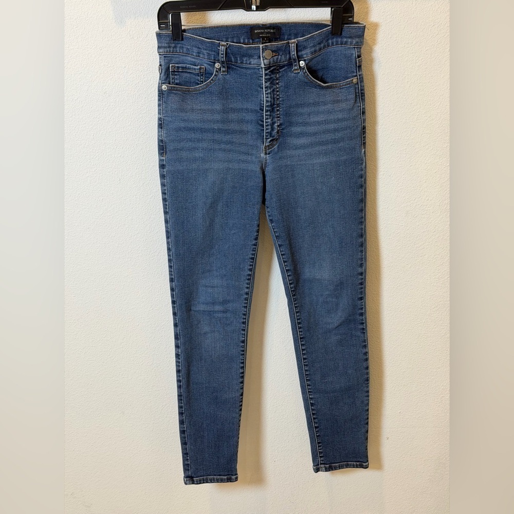 Banana Republic Universal Jean Size 3 (29–31) Medium Wash Stretch Skinny Denim